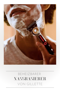 Trendgeschenk - beheizbarer Rasierer