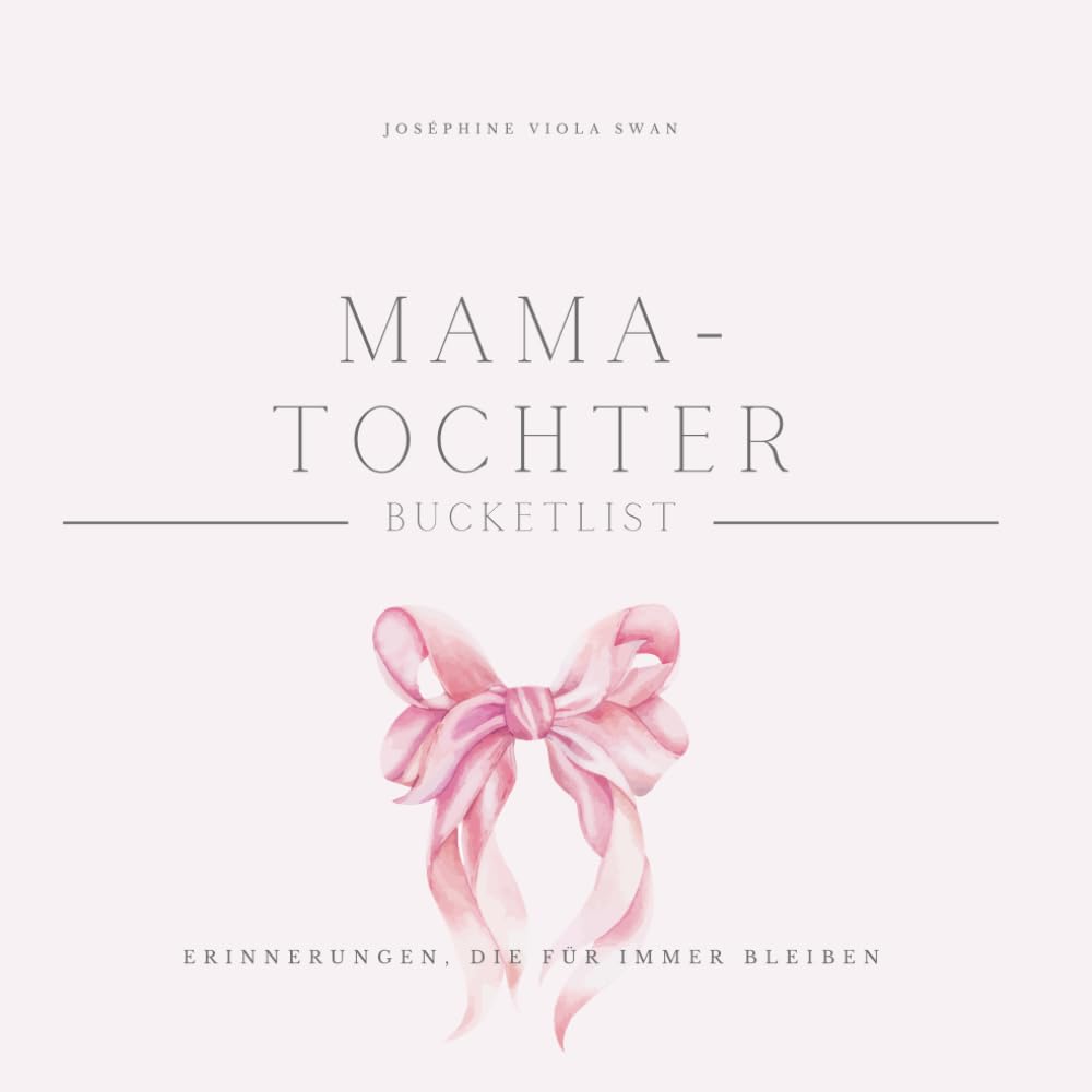 Mama Tochter Bucketlist, Mama Geschenk, Weihnachtsgeschenk Mama