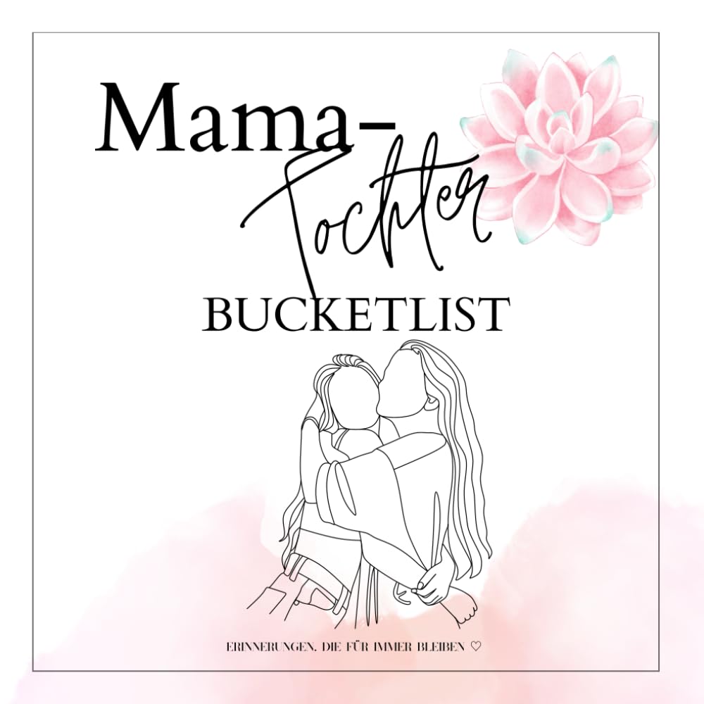 Mama Tochter Bucketlist, Mama Geschenk, Weihnachtsgeschenk Mama