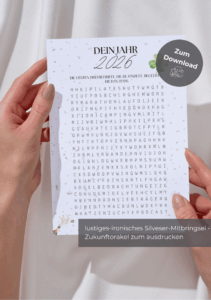 Orakel 2025 Silvester Party Spiel